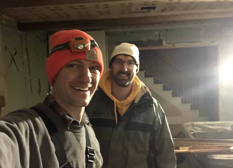 Nick and Joe GCA Cabin Construction